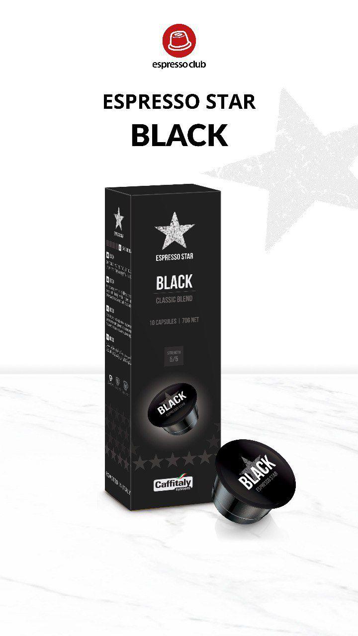 Espresso Star - Black
