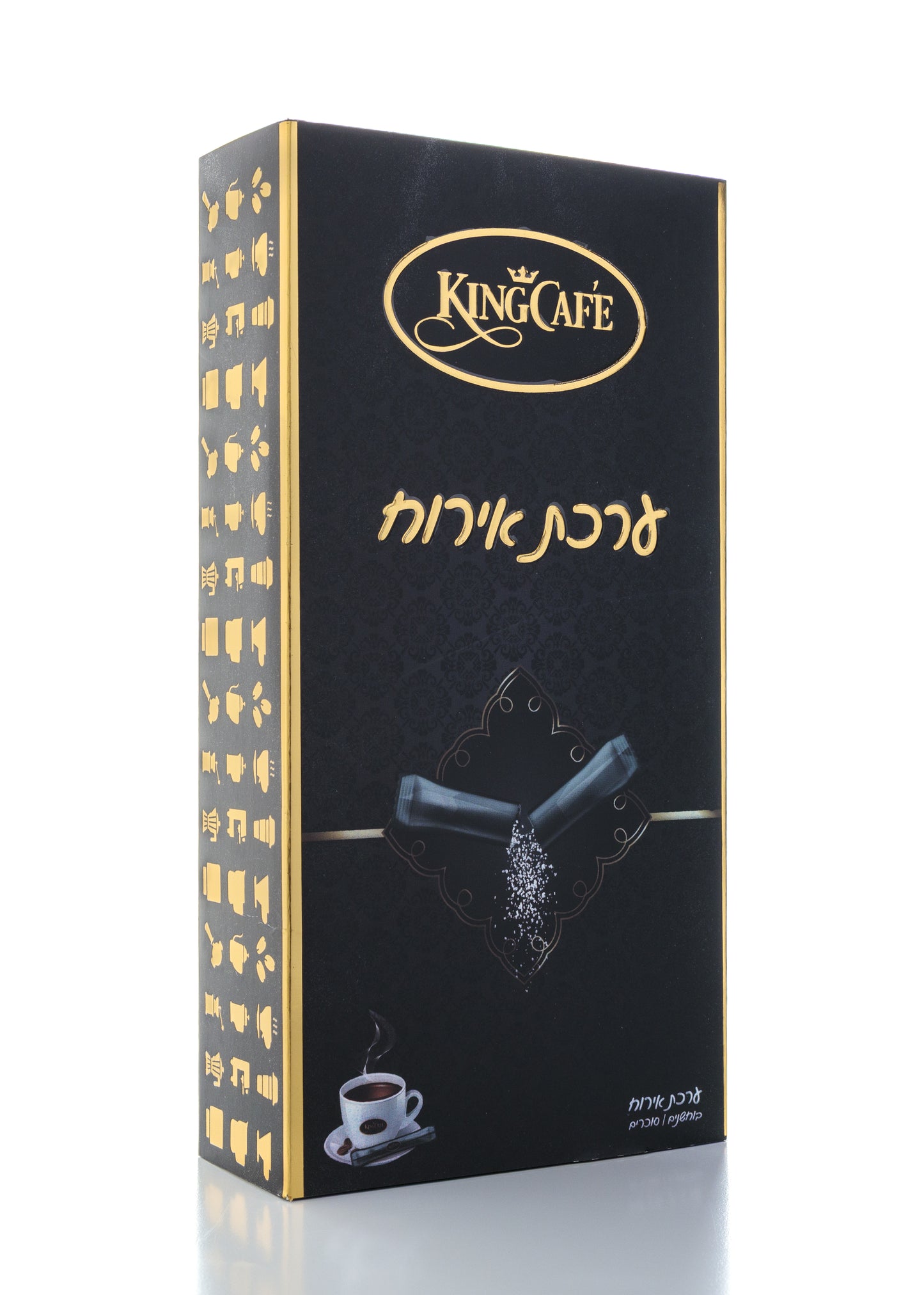 ערכת אירוח סוכר ופוחשנים מ עץ - kingCafe