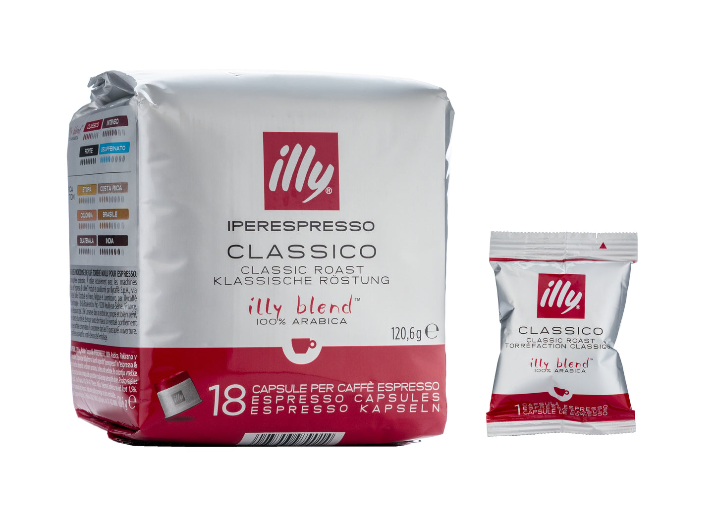 illy - Classico קפסולות קלאסיקו 18 יח