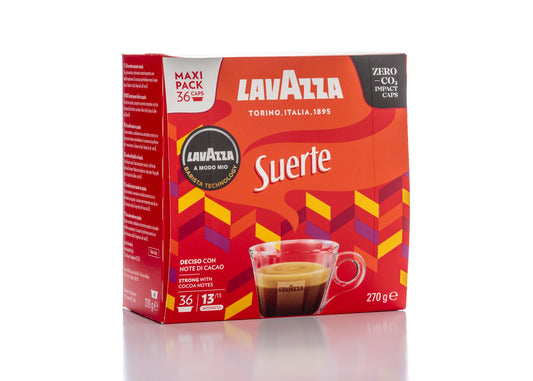 קפסולות קפה  LAVAZZA - Suerte A MODO MIO 36 CUPS