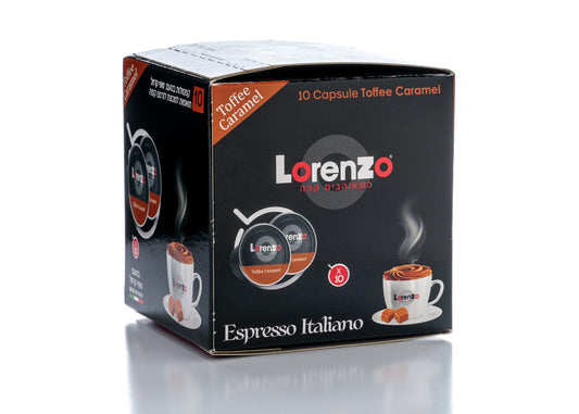 LorenZo - Toffe Caramel קפסולות לורנזו 10 יח