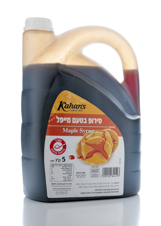 סירופ בטעם מייפל 5 ק'ג