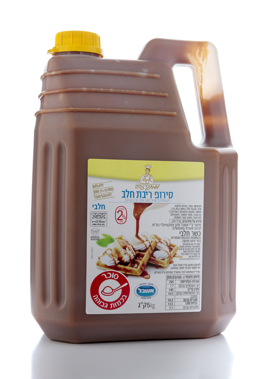 סירופ בטעם ריבת חלב 5 ק'ג